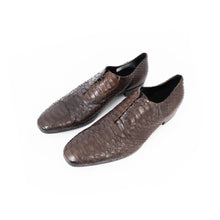 Load image into Gallery viewer, FW14 Python Loafer Brown