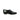 Jacno Black Leather Buckle Loafer