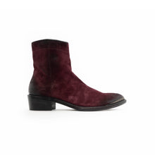 Load image into Gallery viewer, FW17 Burgundy Metal Toe Boots