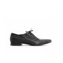 Load image into Gallery viewer, FW14 Black Python Loafer