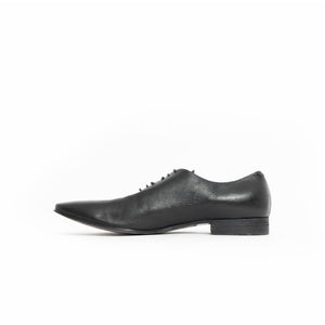 SS18 Black Calf Leather Derby