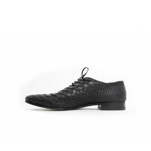 Load image into Gallery viewer, FW14 Black Python Loafer